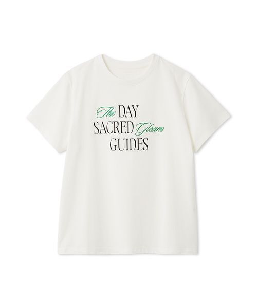 FRAY I.D（フレイアイディー）の「ロゴプリント刺繍Tシャツ／ウォッシャブル（Tシャツ/カットソー・レディース・ピンク/グリーン・F）」の12枚目の写真