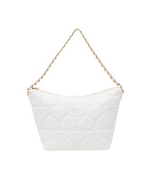 A BATHING APE（アベイシングエイプ）の「QUILTED HEART MONOGRAM MINI HANDBAG（ショルダーバッグ）」