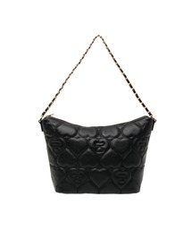 A BATHING APE（アベイシングエイプ）の「QUILTED HEART MONOGRAM MINI HANDBAG（ショルダーバッグ）」