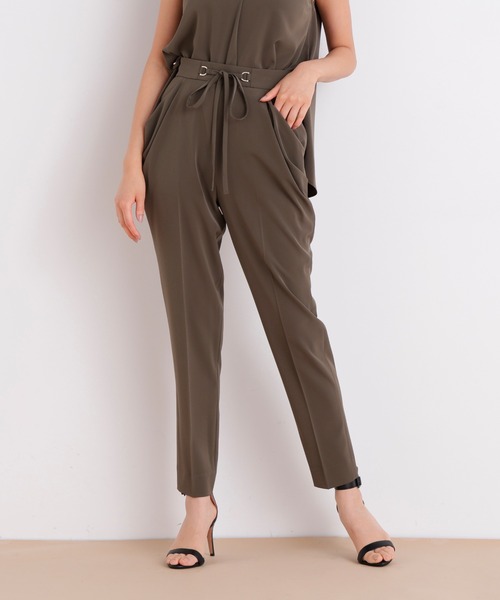 PINKY&DIANNE（ピンキーアンドダイアン）の「◆タックポケットテーパードパンツ（その他パンツ・レディース・ブラック/カーキ・38）」の11枚目の写真