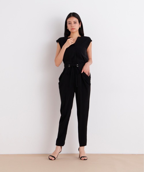 PINKY&DIANNE（ピンキーアンドダイアン）の「◆タックポケットテーパードパンツ（その他パンツ・レディース・ブラック/カーキ・38）」の6枚目の写真