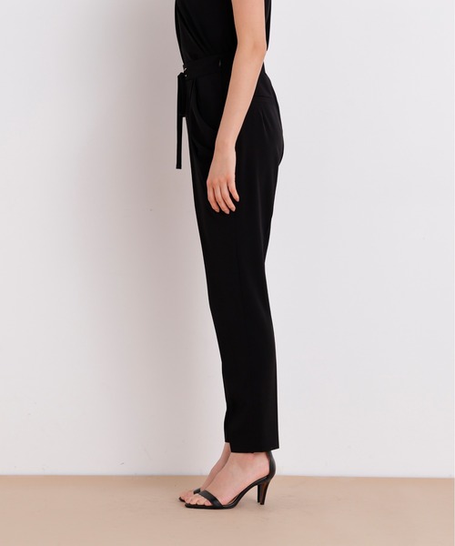 PINKY&DIANNE（ピンキーアンドダイアン）の「◆タックポケットテーパードパンツ（その他パンツ・レディース・ブラック/カーキ・38）」の7枚目の写真