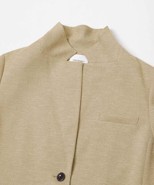 URBAN RESEARCH（アーバンリサーチ）の「リネンライクテーラードジャケット（その他アウター・レディース・ブラック/ベージュ・36/38）」の9枚目の写真