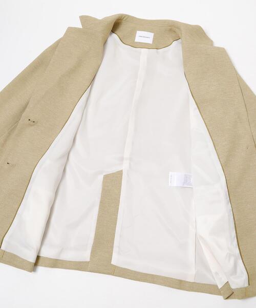 URBAN RESEARCH（アーバンリサーチ）の「リネンライクテーラードジャケット（その他アウター・レディース・ブラック/ベージュ・36/38）」の11枚目の写真