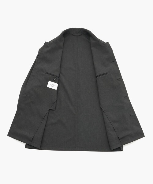 MACKINTOSH PHILOSOPHY（ﾏｯｷﾝﾄｯｼｭ ﾌｨﾛｿﾌｨｰ）の「トロッター カバーオール エクストラファイントロピカル（ブルゾン・メンズ・ブラック/チャコールグレー・38/40）」の9枚目の写真