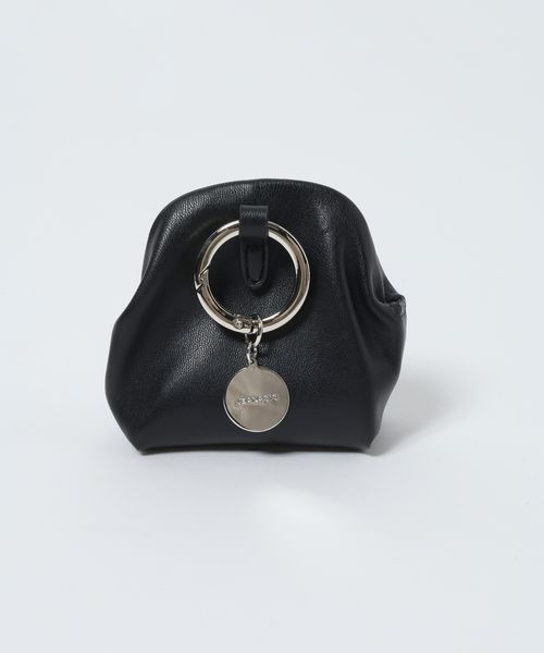 JEANASIS（ジーナシス）の「ステートメントガマグチネックレス/663860（ポーチ・レディース・ブラック/シルバー/ホワイト・FREE）」の7枚目の写真