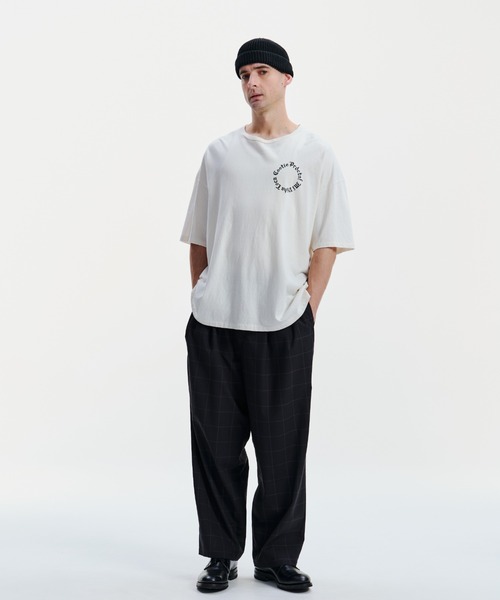 COOTIE PRODUCTIONS（クーティープロダクションズ）の「Linen Watch Cap（ニットキャップ/ビーニー・メンズ・アイボリー/チャコールグレー/ブラック・FREE）」の5枚目の写真