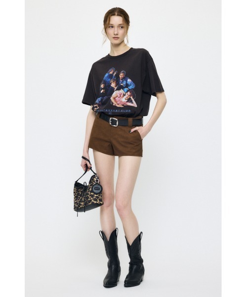 MOUSSY(マウジー)の「FD THE BREAKFAST CLUB Tシャツ(Tシャツ/カットソー・レディース・ホワイト/ブラック・FREE)」の8枚目の写真