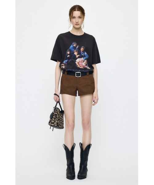 MOUSSY(マウジー)の「FD THE BREAKFAST CLUB Tシャツ(Tシャツ/カットソー・レディース・ホワイト/ブラック・FREE)」の9枚目の写真