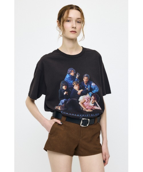 MOUSSY(マウジー)の「FD THE BREAKFAST CLUB Tシャツ(Tシャツ/カットソー・レディース・ホワイト/ブラック・FREE)」の11枚目の写真