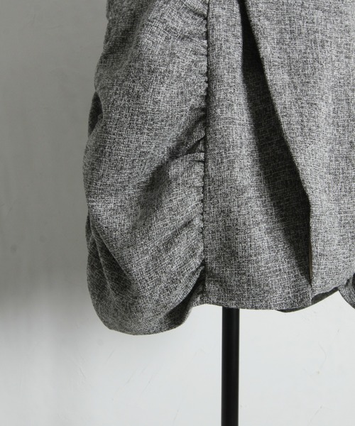 ARVELLIA(アルベリア)の「STRUCTURED TWEED TOP(シャツ/ブラウス・レディース・ブラック/グレー・M)」の17枚目の写真