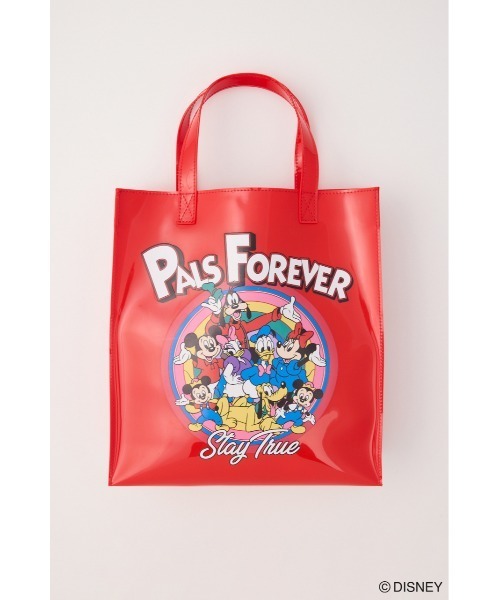 Disney SERIES CREATED by MUS（ディズニーシリーズクリエイテッドバイエムユーエス）の「MD PVC トートバッグ（トートバッグ・レディース・レッド/ブラック/ライトブルー/クリア・FREE）」の3枚目の写真
