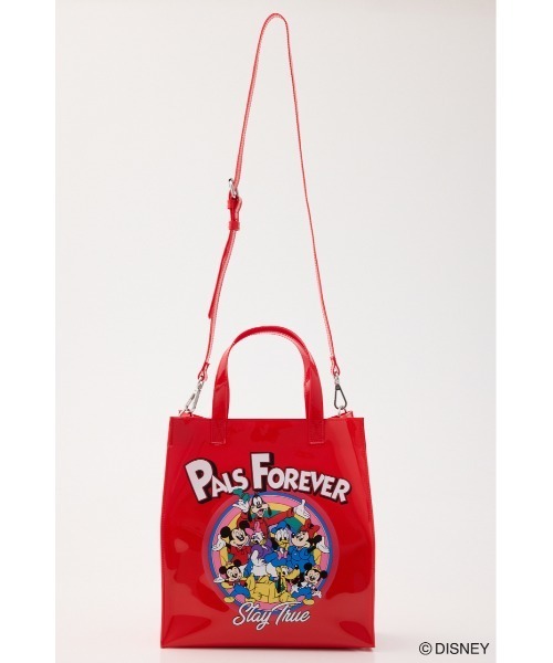 Disney SERIES CREATED by MUS（ディズニーシリーズクリエイテッドバイエムユーエス）の「MD PVC トートバッグ（トートバッグ・レディース・レッド/ブラック/ライトブルー/クリア・FREE）」の7枚目の写真
