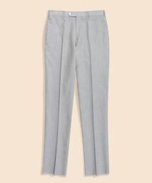BROOKS BROTHERS | コットン/ラミー コードレーン プレーンフロント トラウザーズ Traditional(スラックス)