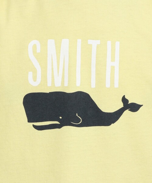 BARNS OUTFITTERS(バーンズアウトフィッターズ)の「【BARNS OUTFITTERS】別注 SMITH プリントTシャツ 26SS(Tシャツ/カットソー・メンズ・グレー/イエロー/ホワイト・S/M/L)」の20枚目の写真