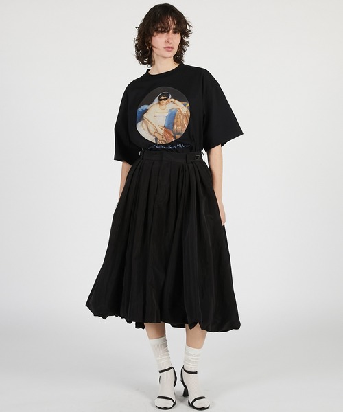 PRANK PROJECT（プランクプロジェクト）の「【2026Summer Pre-Order】ボリュームバルーンミディスカート / Volume Balloon Midi Skirt（スカート・レディース・ブラック/アイボリー・36/38）」の6枚目の写真