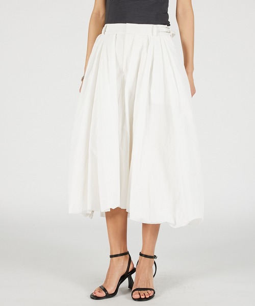 PRANK PROJECT（プランクプロジェクト）の「【2026Summer Pre-Order】ボリュームバルーンミディスカート / Volume Balloon Midi Skirt（スカート・レディース・ブラック/アイボリー・36/38）」の9枚目の写真