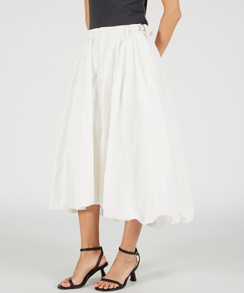 PRANK PROJECT（プランクプロジェクト）の「【2026Summer Pre-Order】ボリュームバルーンミディスカート / Volume Balloon Midi Skirt（スカート・レディース・ブラック/アイボリー・36/38）」の10枚目の写真