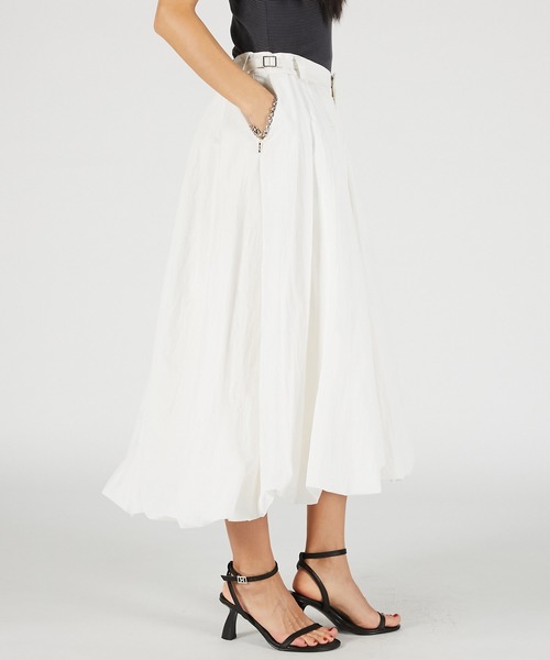 PRANK PROJECT（プランクプロジェクト）の「【2026Summer Pre-Order】ボリュームバルーンミディスカート / Volume Balloon Midi Skirt（スカート・レディース・ブラック/アイボリー・36/38）」の12枚目の写真