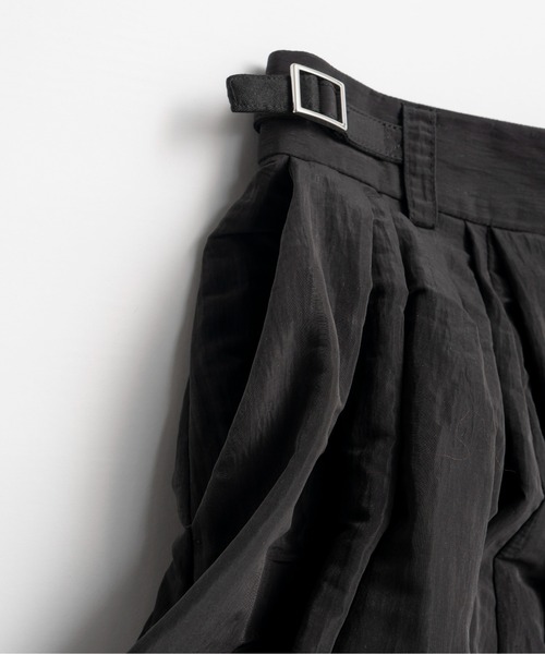 PRANK PROJECT（プランクプロジェクト）の「【2026Summer Pre-Order】ボリュームバルーンミディスカート / Volume Balloon Midi Skirt（スカート・レディース・ブラック/アイボリー・36/38）」の20枚目の写真