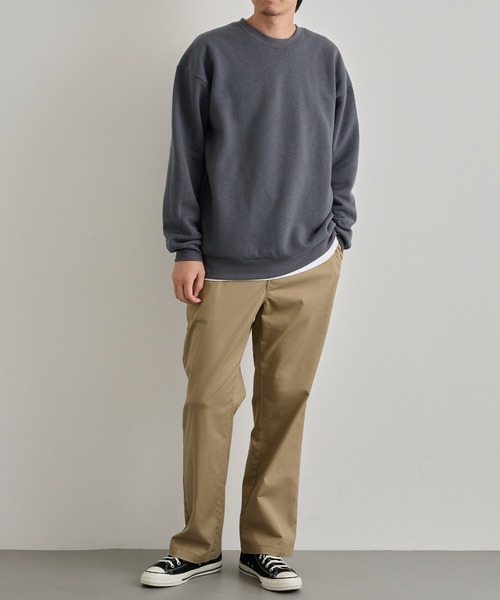 American Apparel(アメリカンアパレル)の「【American Apparel】7.6oz ユニセックス スウェットシャツ RF496 MURS(スウェット・メンズ・グレイッシュベージュ/ブラウン/ブラック/ヘザーグレー/ダークインディゴブルー/ライトピンク/オリーブ/チャコールグレー・M/XL/2XL/S/L)」の19枚目の写真