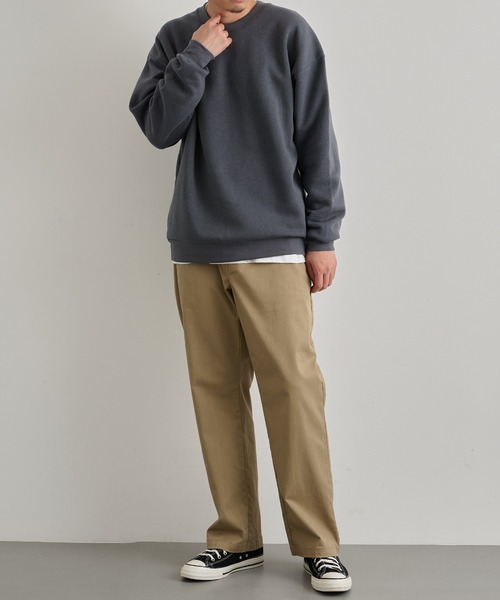 American Apparel(アメリカンアパレル)の「【American Apparel】7.6oz ユニセックス スウェットシャツ RF496 MURS(スウェット・メンズ・グレイッシュベージュ/ブラウン/ブラック/ヘザーグレー/ダークインディゴブルー/ライトピンク/オリーブ/チャコールグレー・M/XL/2XL/S/L)」の20枚目の写真
