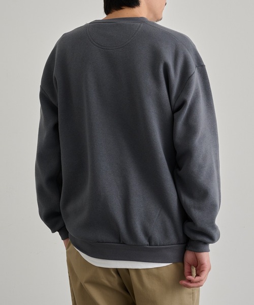 American Apparel(アメリカンアパレル)の「【American Apparel】7.6oz ユニセックス スウェットシャツ RF496 MURS(スウェット・メンズ・グレイッシュベージュ/ブラウン/ブラック/ヘザーグレー/ダークインディゴブルー/ライトピンク/オリーブ/チャコールグレー・M/XL/2XL/S/L)」の18枚目の写真