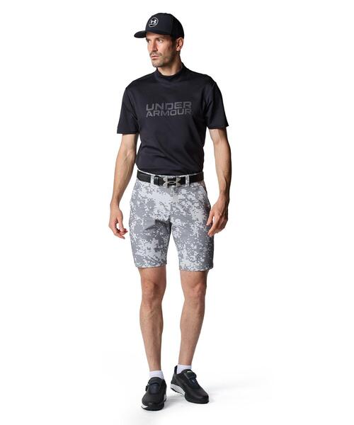 UNDER ARMOUR(アンダーアーマー)の「UAドライブ クール プロ モックネック シャツ(ゴルフ/メンズ)(ポロシャツ・メンズ・ブラック・M/XL/3XL/2XL/L/S)」の3枚目の写真