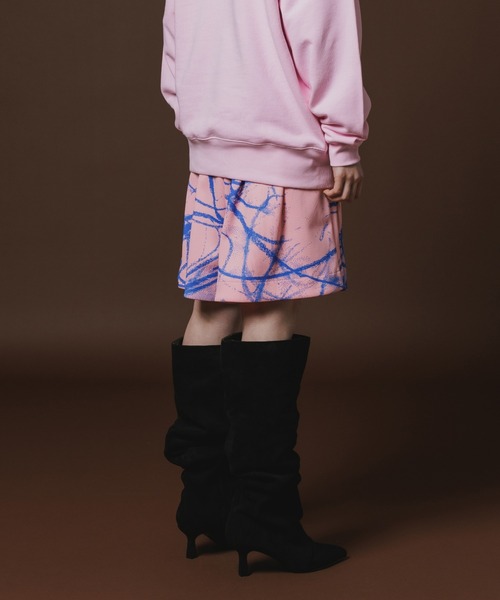 NON TOKYO(ノントーキョー)の「NON TOKYO/ノントーキョー/プリントリブワイドショーツ(その他パンツ・レディース・ピンク/その他2/その他・F)」の7枚目の写真