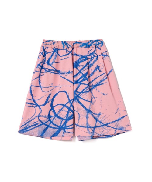 NON TOKYO(ノントーキョー)の「NON TOKYO/ノントーキョー/プリントリブワイドショーツ(その他パンツ・レディース・ピンク/その他2/その他・F)」の8枚目の写真