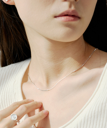 SILVERTAG（シルバータグ）の「SIN-26SS4 925シルバー スリック スネーク ネックレス（ネックレス）」
