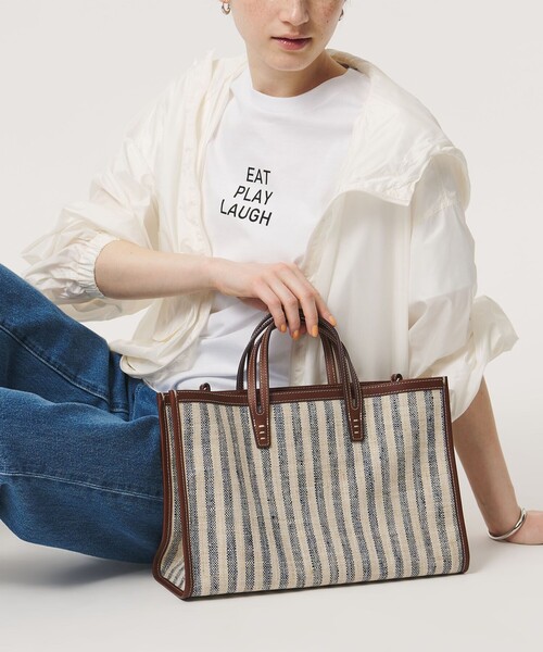 A VACATION（アヴァケーション）の「【別注】＜A VACATION＞BREAD M トートバッグ ‐united LOVE project 2026‐（トートバッグ・レディース・ブラウン系・FREE）」の2枚目の写真