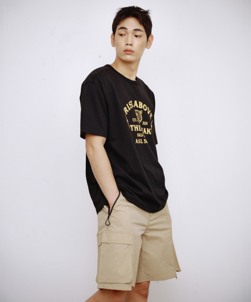 KALAPATTHAR(カラパタール)の「NYLON RIPSTOP INCISION BELTED CARGO POCKET SHORTS - BEIGE(その他パンツ・メンズ・その他・MEDIUM/LARGE)」の2枚目の写真