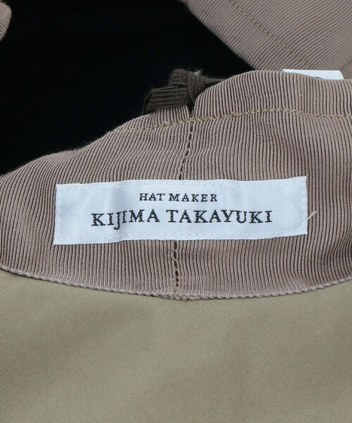 KIJIMA TAKAYUKI（キジマ　タカユキ）の「＜KIJIMA TAKAYUKI＞サファリ ハット（ハット・レディース・ベージュ/ブラック・FREE）」の19枚目の写真