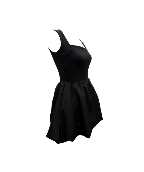 ALLuRing ChaRm（アリュリングチャーム）の「Balloon Camisole Dress / バルーンキャミワンピース（ワンピース・レディース・ブラック/ホワイト・FREE）」の18枚目の写真