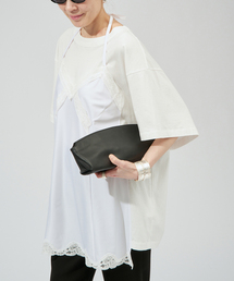 INSCRIRE（アンスクリア）の「INSCRIRE アンスクリア Hybrid Lingerie Tシャツ I26SS-CUT17（Tシャツ/カットソー）」
