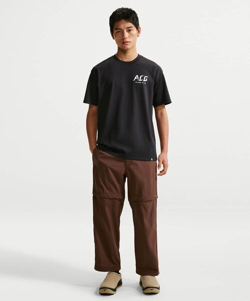 ACG(エィシージー)の「ナイキ ACG メンズ Dri-FIT Tシャツ / Nike ACG Men's Dri-FIT T-Shirt IH1315-010 Black(Tシャツ/カットソー・メンズ・ブラック・XL/S/M/L/2XL)」の5枚目の写真