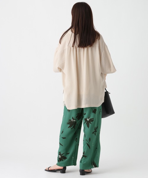 Elura（エルーラ）の「サテンプリントパンツ/621798（その他パンツ・レディース・グリーン/ブルー/ブラック・FREE）」の22枚目の写真
