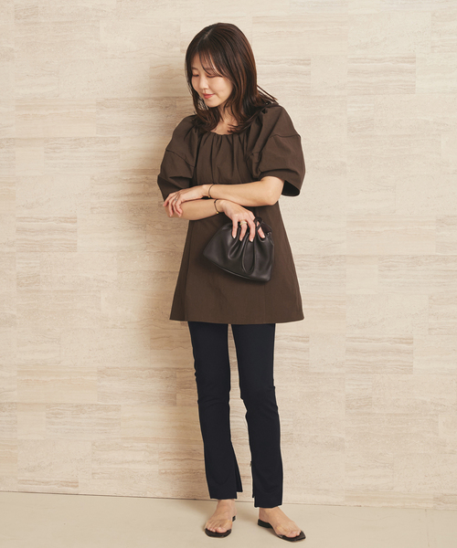 plage（プラージュ）の「《WEB限定追加》Zip Skinny パンツ 2（その他パンツ・レディース・ブラック・38/36）」の10枚目の写真
