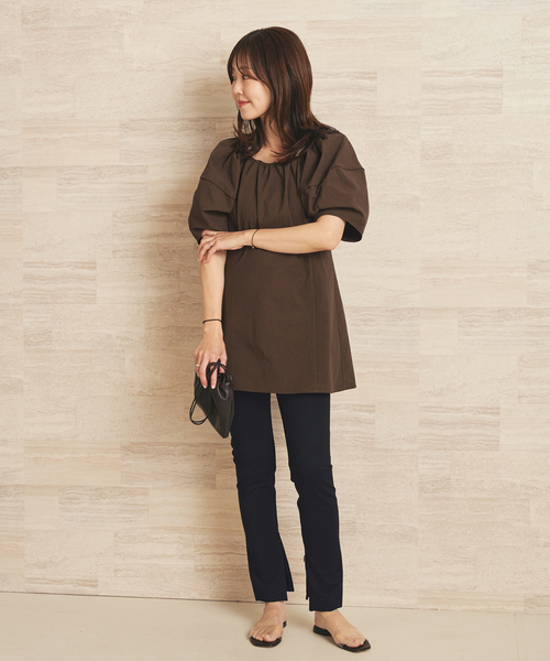 plage（プラージュ）の「《WEB限定追加》Zip Skinny パンツ 2（その他パンツ・レディース・ブラック・38/36）」の7枚目の写真