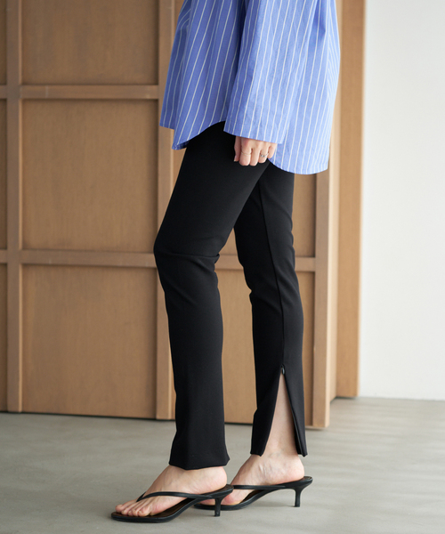 plage（プラージュ）の「《WEB限定追加》Zip Skinny パンツ 2（その他パンツ・レディース・ブラック・38/36）」の22枚目の写真