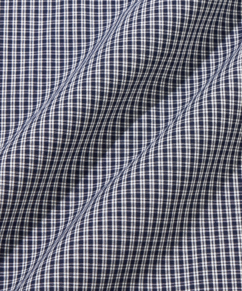 AGOD（エージーオーディー）の「クロップハーフチェックシャツ[ネイビー]（シャツ/ブラウス・レディース・その他・SMALL/MEDIUM/LARGE）」の11枚目の写真