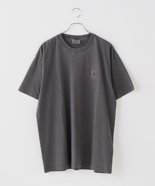 JOINT WORKS(ジョイントワークス)の「CARHARTT WIP / カーハート ダブリューアイピー S/S NELSON T-SHIRT(Tシャツ/カットソー・メンズ・ブラック/チャコールグレー・MEDIUM/LARGE)」の1枚目の写真