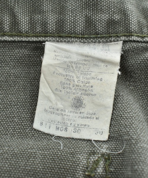 Carhartt（カーハート）の「【USED】Carhartt ペインター ダックパンツ（カーゴパンツ・メンズ・モスグリーン・MEDIUM）」の5枚目の写真