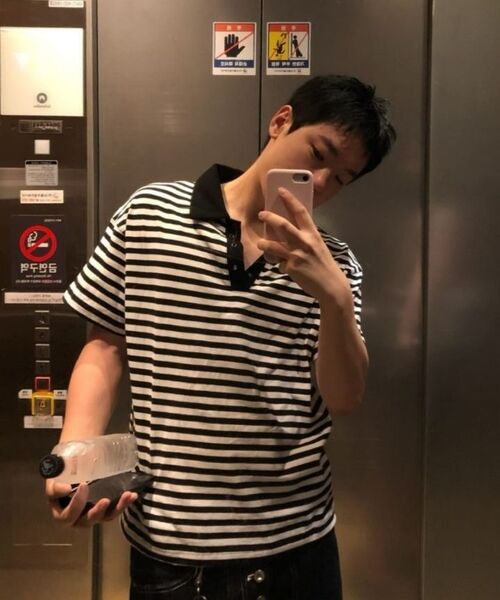 ROARINGRAD(ロアリングラド)の「ストライプポロTシャツブラック(ポロシャツ・レディース・その他・MEDIUM/LARGE)」の9枚目の写真