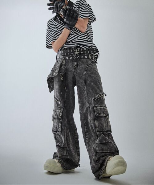 ROARINGRAD(ロアリングラド)の「ストライプポロTシャツブラック(ポロシャツ・レディース・その他・MEDIUM/LARGE)」の14枚目の写真