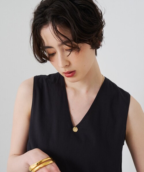 MARIHA(マリハ)の「【MARIHA/マリハ】夏の月影のドレス ノースリーブ(ワンピース・レディース・ベージュ/ブラック・フリー)」の16枚目の写真