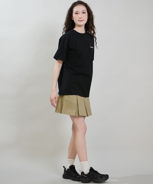 X-girl（エックスガール）の「X-GIRL/エックスガール 半袖 Tシャツ バックプリント 105262011040（Tシャツ/カットソー・レディース・ブラック/ベージュ/ホワイト・M/L）」の15枚目の写真
