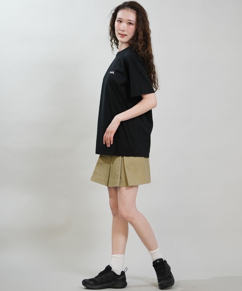 X-girl（エックスガール）の「X-GIRL/エックスガール 半袖 Tシャツ バックプリント 105262011040（Tシャツ/カットソー・レディース・ブラック/ベージュ/ホワイト・M/L）」の14枚目の写真
