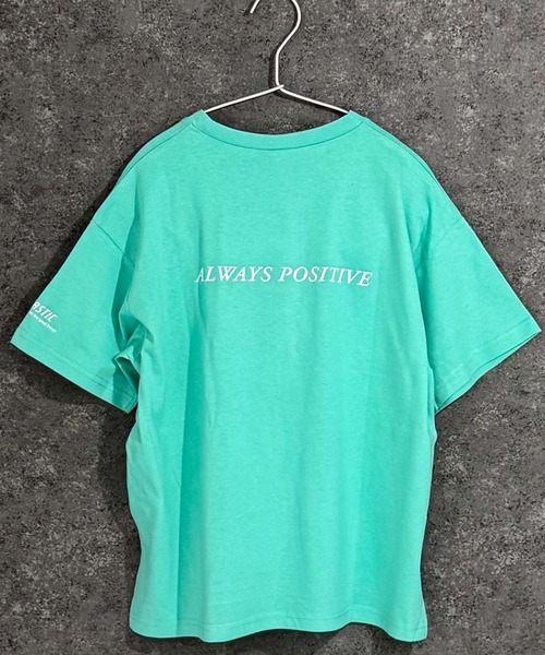 Universal Style Wear（ユニバーサルスタイルウェア）の「ガールズプリントBIGシルエット半袖Tシャツ（Tシャツ/カットソー・キッズ・オフホワイト/ブラック/グリーン/ライトグリーン/ラベンダー/チャコール・140/150/160）」の7枚目の写真